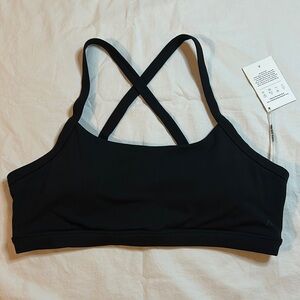 Acta Black Cross-Back Sports Bra Size XXL